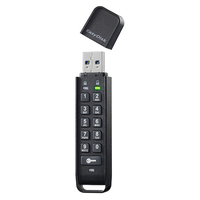 Ｉ・Ｏデータ パスワードボタン付き セキュリティUSBメモリー 8GB ED-HB3シリーズ ED-HB3/8G