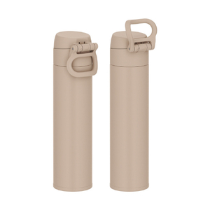 サーモス 真空断熱ケータイマグ 400ml アーモンドベージュ JPJ-400AMBE-イメージ2