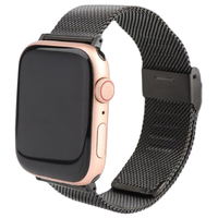 VPG Apple Watch用ステンレスバンド 38-41mm ブラック AW-STN01BK