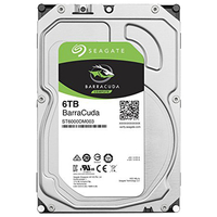 SEAGATE 3．5インチハードディスク(6TB) SEAGATE BarraCudaシリーズ ST6000DM003