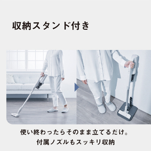 パナソニック サイクロン式コードレススティッククリーナー アイボリー MC-SB35K-C-イメージ10