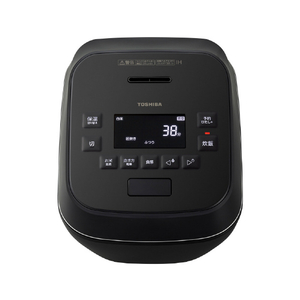 東芝 真空圧力IHジャー炊飯器 炎匠炊き グランブラック RC-10SGA(A)-イメージ2