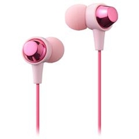 マクセル カナル型インナーイヤーヘッドホン ＋FiT ピンク×ピンク MXH-C110MXPP