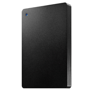 I・Oデータ USB-A対応 ポータブルHDD 2TB ブラック HDPH-UTV2KB-イメージ1