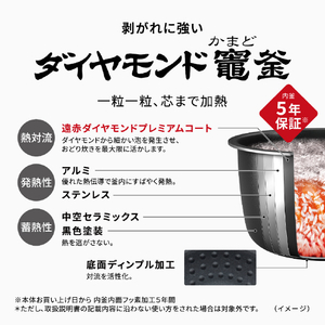 パナソニック 可変圧力IHジャー炊飯器(5．5合) Bistro ライトグレージュ SR-X910E-H-イメージ10