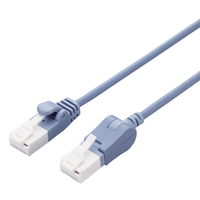 エレコム スイングコネクターLANケーブル(Cat6A準拠) 10．0m ブルー LD-GPATSV/BU100