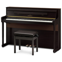 KAWAI 電子ピアノ 【高低自在椅子＆ヘッドホン付き】 プレミアムローズウッド調仕上げ CA901R