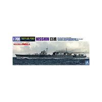 アオシマ 1/700 日本海軍 特殊潜航艇搭載母艦 日進 AWL555ﾆﾂｼﾝN