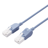 エレコム スイングコネクターLANケーブル(Cat6A準拠)1．0m ブルー LD-GPATWV/BU10