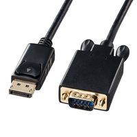 サンワサプライ DisplayPort-VGA変換ケーブル(3m) ブラック KC-DPVA30