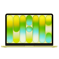 Apple 13インチMacBook Neo： 6コアCPUと5コアGPUを搭載したApple A18 Proチップ, 8GB, 512GB SSD, Touch ID シトラス MHFE4J/A