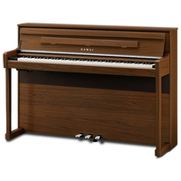 KAWAI 電子ピアノ 【高低自在椅子＆ヘッドホン付き】 ナチュラルウォルナット調仕上げ CA901NW