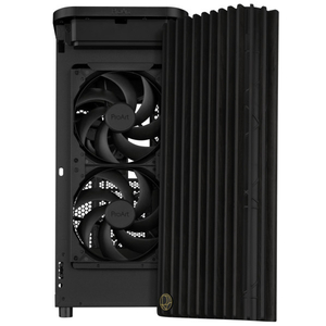ASUS ProArt PA401 Wood Edition - Tempered Glass Panel ブラック PA401/WOOD/TG/BK-イメージ3