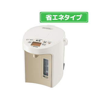 象印 ジャーポット(3．0L) e angle select 優湯生 ホワイト CV-GF30E3-WA-イメージ1