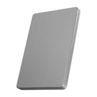 I・Oデータ USB-C &USB-A対応 アルミボディ ポータブルHDD 1TB シルバー HDPX-UTSC1SB