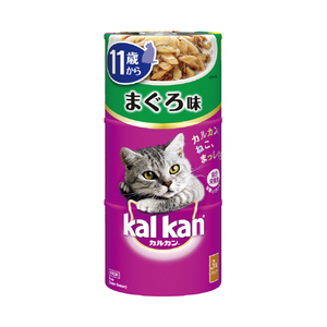 マースジャパンリミテッド ハンディ缶 11歳から まぐろ味 160g×3P カルカン KHC11ｻｲｶﾗﾏｸﾞﾛ160GX3P-イメージ1