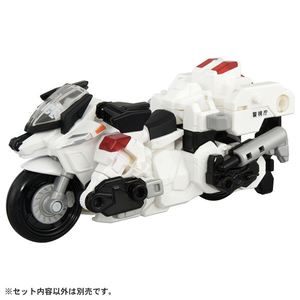 タカラトミー トミカ ジョブレイバー デカライドアーマー白バイ 警察犬ワンワンマル ﾄﾐｶJBｼﾛﾊﾞｲｹｲｻﾂｹﾝﾜﾝﾜﾝﾏﾙ-イメージ2