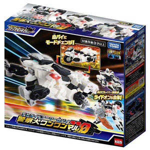 タカラトミー トミカ ジョブレイバー デカライドアーマー白バイ 警察犬ワンワンマル ﾄﾐｶJBｼﾛﾊﾞｲｹｲｻﾂｹﾝﾜﾝﾜﾝﾏﾙ-イメージ7