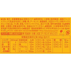 大塚製薬 カロリーメイトブロック メープル味(2本入り) F729176-イメージ2