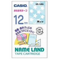 カシオ ネームランド用テープ XR-12E6
