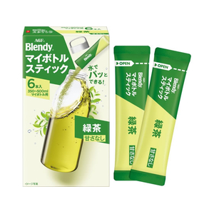 味の素ＡＧＦ ブレンディ マイボトルスティック すがすがしく香る緑茶 6本 FC512TG-56449-イメージ1