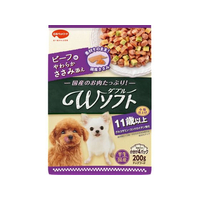 日本ペットフード ビタワン 君のWソフト 11歳以上 お肉を味わうビーフ味粒・やわらかささみ入り 200g FC552RW