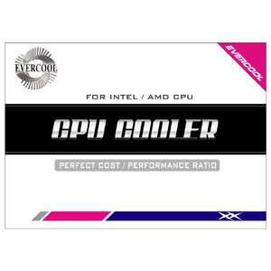 アイネックス LGA115x/1200用プッシュピンCPUクーラー Evercool NI01LP-9225SP-イメージ6