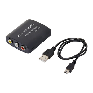 アイネックス RCA-HDMI変換器 ブラック MCV-RCAHD02-イメージ1