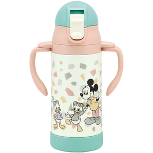 スケーター 超軽量ストローステンマグ(350ml) ミッキー フレンズ/レトロ STWM3NMKﾌﾚﾝｽﾞﾚﾄﾛ-イメージ1