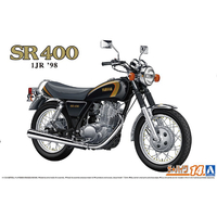 アオシマ 1/12 ヤマハ1JR SR400 '98 ザ・バイク No.14 ｻﾞﾊﾞｲｸ14ﾔﾏﾊ1JRSR40098