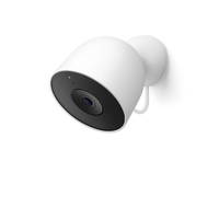 Google Google Nest Cam Outdoor(電源アダプター式 / 第 2 世代) Snow GA09963-JP