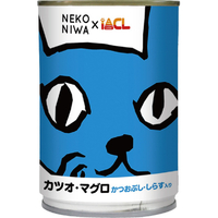 イトウアンドカンパニーリミテッド ジャンボ猫缶 カツオマグロかつおぶし・しらす入り(400g) NEKONIWA NEKONIWAｶﾂｵMｶﾂｵﾌﾞｼｼﾗｽ400G
