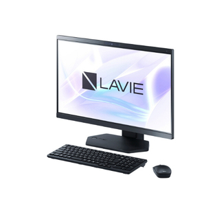 NEC 23．8型高性能デスクトップ e angle select LAVIE A23 ファインブラック PC-A2375LAB-E6B-イメージ3