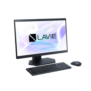 NEC 23．8型高性能デスクトップ e angle select LAVIE A23 ファインブラック PC-A2355LAB-E6B-イメージ2