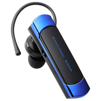 エレコム 耳掛け型 Bluetooth(R)ワイヤレスヘッドセット ブルー LBT-HS21MPBU2