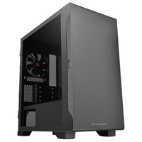Thermaltake ミニタワー型PCケース S100 TGシリーズ ブラック CA-1Q9-00S1WN-00
