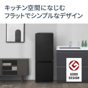 パナソニック 【右開き】180L パーソナル冷凍冷蔵庫 マットオフホワイト NR-B18C3-W-イメージ6