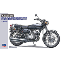 ハセガワ 1/12 カワサキ 500-SS/MACH III (H1) BK10ｶﾜｻｷ500SSMACH3H1