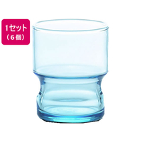 東洋佐々木ガラス スタックタンブラーパブ ブルー245ml 6個CB-02152-BL F139202-CB-02152-BL