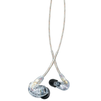 SHURE 高遮音性イヤホン SEイヤホンシリーズ クリアー SE215-CL-A