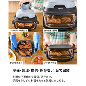 シャークニンジャ Ninja Crispi ブルー FN100JBL-イメージ10
