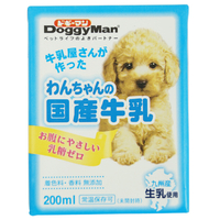 ドギーマンハヤシ わんちゃんの国産牛乳 200ml ﾜﾝﾁﾔﾝﾉｺｸｻﾝｷﾞﾕｳﾆﾕｳ200ML