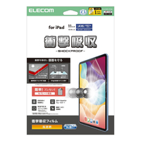 エレコム iPad(A16) (第10世代)用フィルム 衝撃吸収 抗菌 高透明 TB-A25RFLFPGN