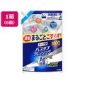 ライオン ルックプラス バスタブクレンジング 銀イオンプラス 香りが残らないタイプ 詰替 特大 1000mL×6個 FCJ975V