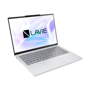 NEC 13.3型スタンダードノートブック e angle select LAVIE N13 Slim ライトシルバー PC-N1355LAS-E5-イメージ2
