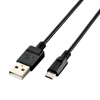 エレコム エコUSB2．0ケーブル(A-MicroB) 0．6m U2C-JAMB06BK