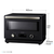 SHARP オーブンレンジ 18L ワイドフラットタイプ ブラック RE-SD18C-B-イメージ2