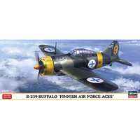 ハセガワ 1/71 B-239 バッファロー  “フィンランド空軍 エーセス” 02533B239ﾊﾞﾂﾌｱﾛ-FAFｴ-ｾｽ