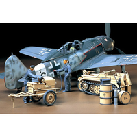 タミヤ 1/48 ドイツ 航空機用電源車 ケッテンクラート牽引セット 1/48 ミリタリーミニチュアシリーズ No.33 ﾀﾐﾔM48 ｹﾂﾃﾝｸﾗｰﾄ