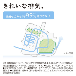 日立 サイクロンクリーナー 自走式パワーブラシ e angle select パワかるサイクロン アイボリー CV-S370E5 C-イメージ12